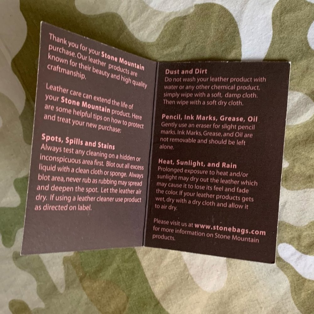 Stone Mountain GENUINE Deep Purple Leather Shoulder Bag NWT - Picture 7 of 15